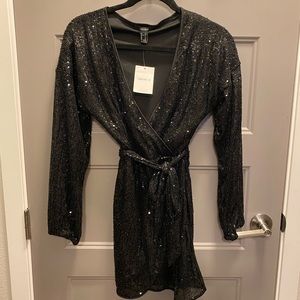 Sparkly Black Dress